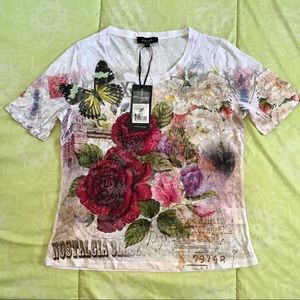 NWT Floral Printed Shirt